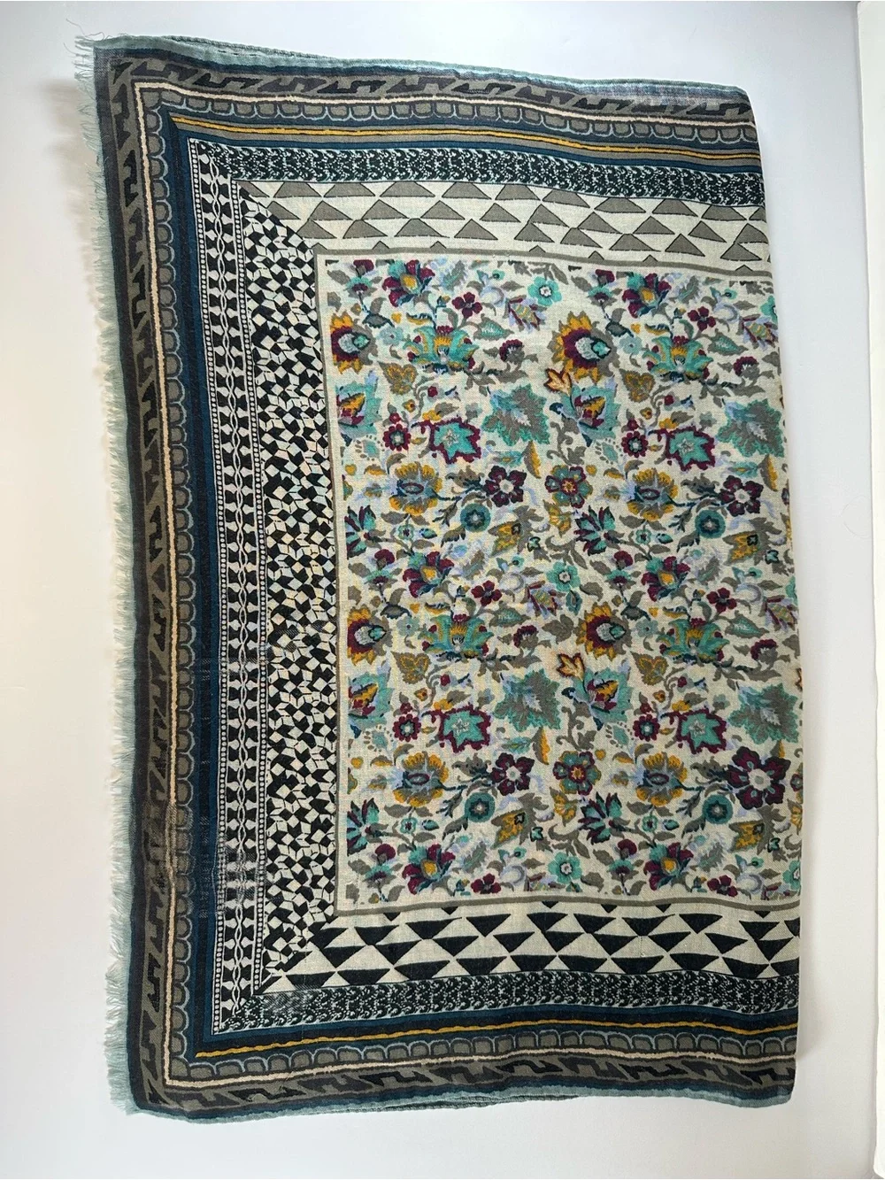 ETRO milano Floral Pattern scarf